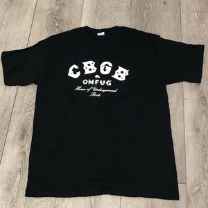 CBGB T-Shirt Black Sz L